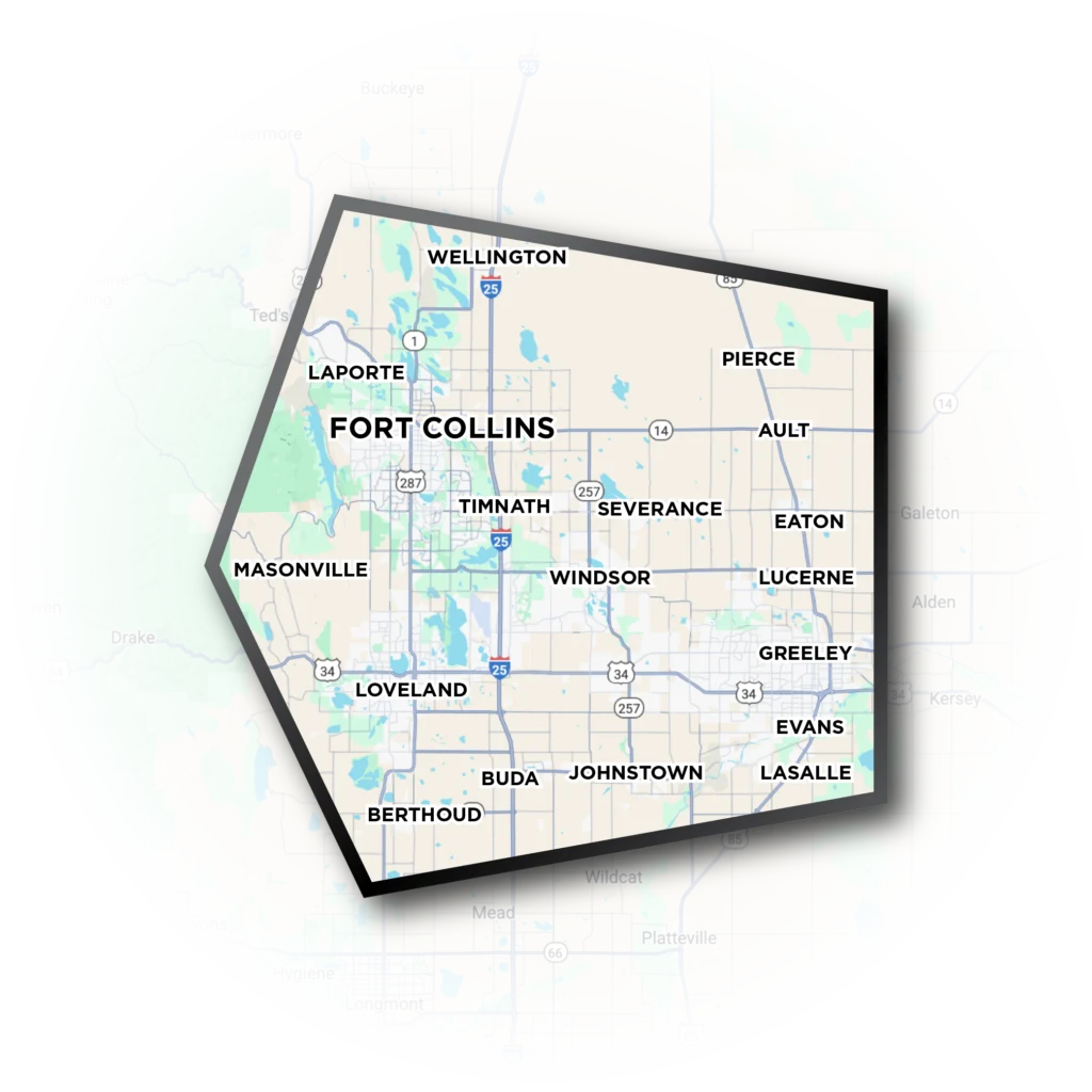 Service area map